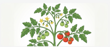 Visual Tanaman Tomat